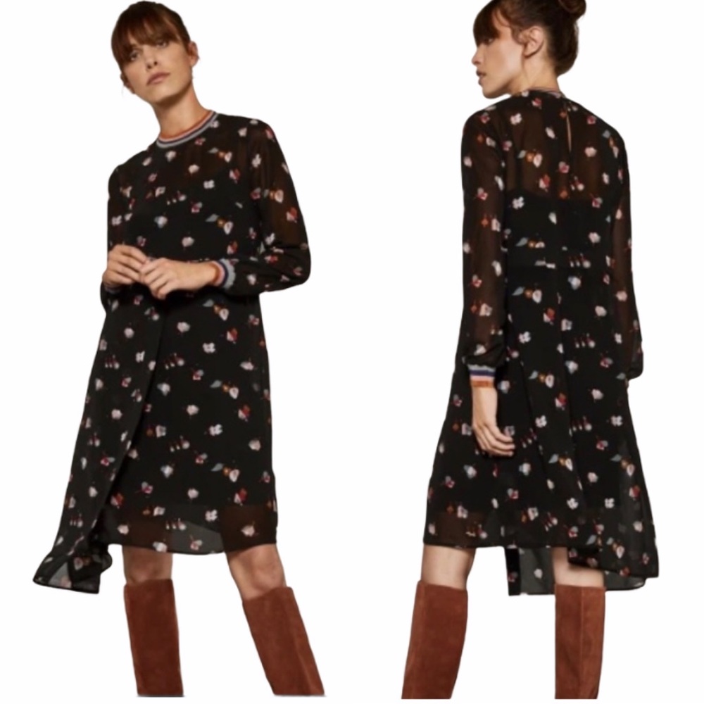 Ted Baker London Luela Colour in Numbers Dress/Top